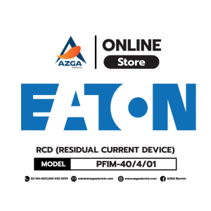 อุปกรณ์ตัดกระแสไฟฟ้ารั่ว (RCD) Eaton รุ่น PFIM-40/4/01 BY AZGA Electric