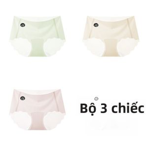 MiiOW | Quần lót tam giác Ice Silk cho nữ mùa hè 2025 mới không đường may kháng khuẩn quần tập yoga thể dục chuyên dụng