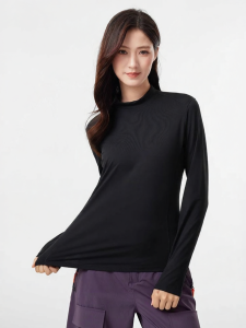 CAMEL | Anti-static Fleece Long Sleeve T-Shirt Top