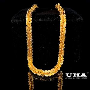 D79 Dây chuyền nữ xoắn bướm thiết kế italy cao cấp UHA