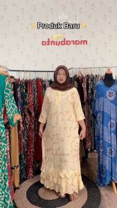 Sedress Klok Miran Baju Dress Santai Vintage