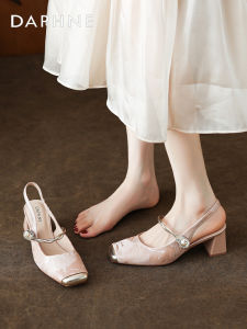 Daphne | New Chinese Style Nude High Heels Shoes