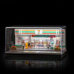 Lighted Parking Model 1:64 Scale Display Box