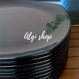 Promo Grtis sndok Piring saji kotak datar serbaguna melamin