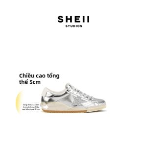 SHÉII | Giày Thể Thao Tăng Chiều Cao Thiết Kế Muối Biển 5cm