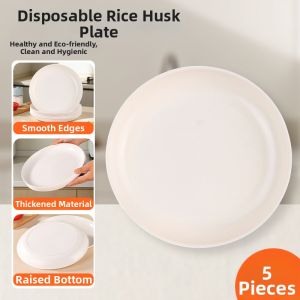 TAFUMAN | Food Grade Thickened Heat-resistant Disposable Dinner Plates