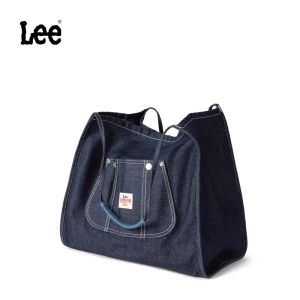 LEE Nhật Bản denim túi tote lớn cho nhẹ nhàng người phụ nữ sinh thái Túi Đeo Vai lớn thường ngày cá nhân totebag Túi xách tay cho các trường học sinh viên đại học cô gái