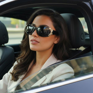 Fashionable And Elegant Butterfly Sunglasses For Women Outdoor UVProtection Sun Shading Colorful Sunglasses JH3058