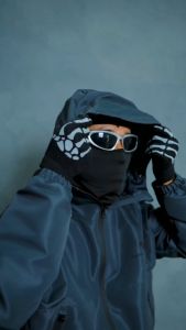 Jacket Gorpcore Waterproof Windbreakers Art NGY - Dark Grey