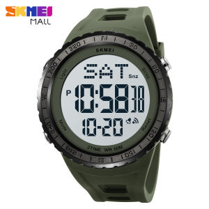 Skmei 2192 Người Đàn Ông Fasion Đồng hồ thể thao ngoài trời Thời Gian Kép Đồng Hồ bấm giờ 50M Không Thấm Nước 49.8Mm mặt số đồng hồ