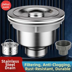 Stainless Steel Single Double Sink Drain Basket