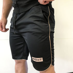 Quần Short Tập Thể Dục Nam Mùa Hè Thoáng Khí Rộng Rãi Chạy Bộ Quần Tập Luyện Năm Điểm Quần Dài Vừa Phải