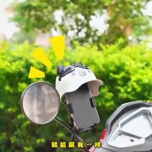 Holder Spion Motor HM-32 Phone Holder Karakter HELM Dudukan HP