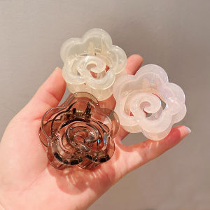 Korean Fashion Elegant Flowers Small Hairpin Hair Clip Summer Hair Clamp Hair Accessories for Women Girls