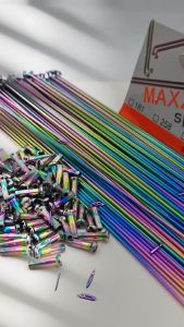 Spoke Maxzone Oil Slick 72pcs with Nipples