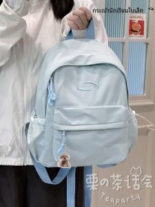 Túi Đeo Vai Nữ Phong Cách Nhật Bản Mềm Mại Màu Trơn Đa Năng Nhẹ Cho Học Sinh Trung Học Và Tiểu Học Túi Đeo Vai Đôi