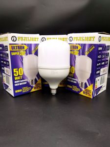 Lampu Led 50w FUJILIGHT ULTRON warna bolam putih 6500Kgaransi 1 tahun model capsul
