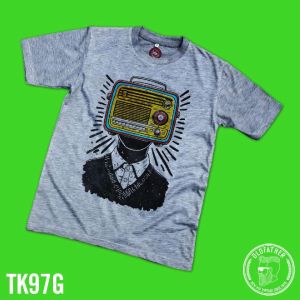 เสื้อยืดคอกลมแขนสั้น ผ้าTK พิมพ์ระบบ Sublimation นุ่ม สวมใส่ สบาย ระบายอากาศไม่ร้อน ( รหัสสินค้า TK 97 )