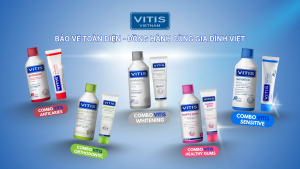 Combo Nước Súc Miệng & Kem Đánh Răng Vitis Sensitive 5500ml/100ml– Giảm Ê Buốt Răng Nhạy Cảm Không Cồn – Chính Hãng Tây Ban Nha