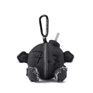 HOT Cute Shaped Denim Plush Toy Soft Stuffed Keychain Pendant with Clip for Bag Hanging & Small Gift