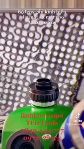 Bộ Lens gắn Cam nối kính hiển vi 2 mắt - 3 mắt