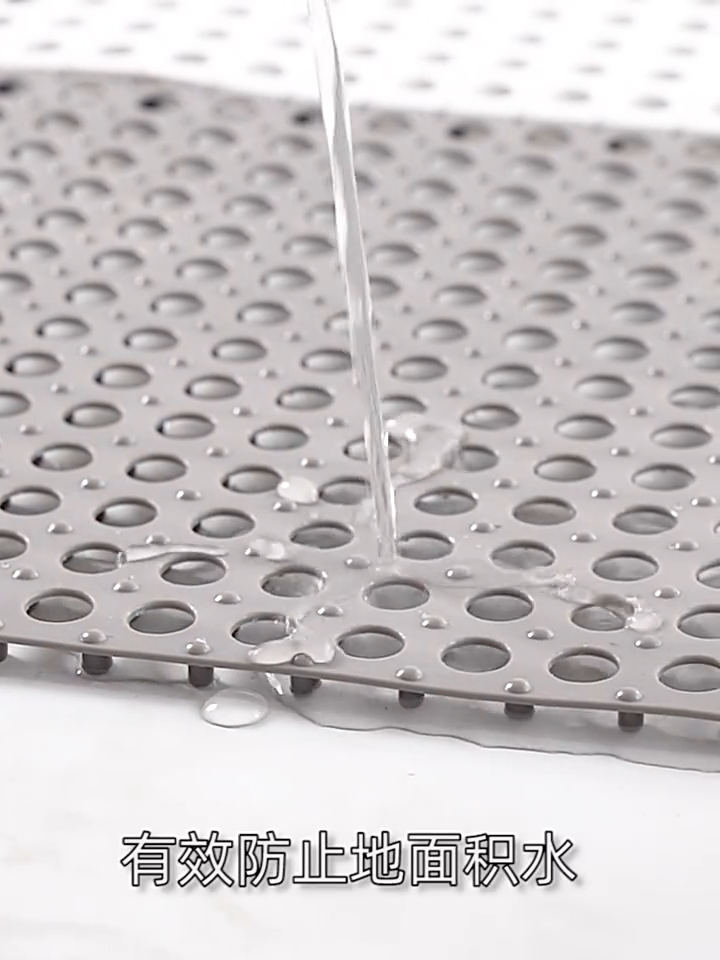 แผ่นรองกันลื่น แผ่นรองในห้องน้ำ พรมในห้องน้ํา ห้องครัวระเบียง แผ่นยางกันลื่นปูพื้น DIY มี 6 สี ขนาด 30x30 ซม. พร้อมส่ง HA