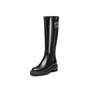 Joy & Peace | Winter Retro Metal Buckle Riding Boots