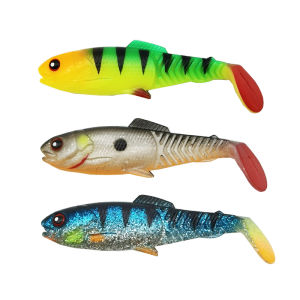 3pcs Soft Fishing Lure 8.5cm/3.35in Artificial T Tail Bait For Freshwater & Saltwater Fishing