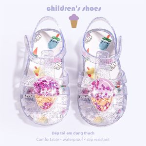 JIFANPAUL | Princess Style Slip-resistant Jelly Sandals