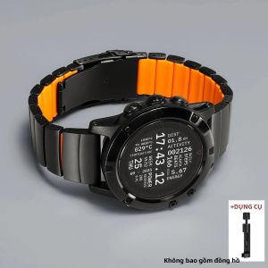 Dây Đeo Đồng Hồ Garmin Titanium Quick Fit Tương Thích Với Fenix 6 6X 7X Pro Tactix 7 EPIX Pro 51mm Enduro 3 2X Instinct 3 2X 50mm