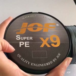 JOF X9 300M Braided Fishing Line 9 Strands MultiColor PE Line 0.6# to 8.0#