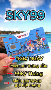 TẶNG 1 THÁNG ĐẦU MIỄN PHÍ  - Sim Data 4G Data 8Gb/Ngày - Miễn Phí Gọi Nội Mạng - Xài Thả Ga Sóng Mobifone Dùng Toàn Quốc | 5G89 5G109 SKY99KM SKY69 SKY79 SK89 SK99 .   FREESHIP - CHƯA KÍCH HOẠT