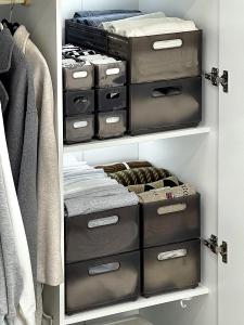 กล่องเก็บของลึก กล่องเสื้อผ้า ชั้นวางของในตู้ กล่องแยกชั้น เครื่องมือทำความสะอาดในครัว อุปกรณ์ทำความสะอาดในครัว