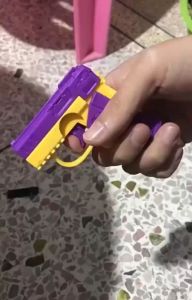 LILY&ADORA Mini decompression rotating rebound toy two-in-one fidget spinner with automatic rebound toy