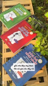 Combo 5 tập Sách Nhật Ký Chú Bé Nhút Nhát tập 6-10 - Phiên bản song ngữ Việt-Anh - Kèm file nghe và note từ vựng