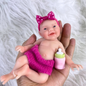 ตุ๊กตาซิลิโคนเหมือนจริง ขนาด 6 นิ้ว 15 ซม. รุ่นชาร์ลี ตัวทำจากซิลิโคนทั้งตัว นุ่ม ของขวัญวันเกิด/คริสต์มาสสำหรับเด็กผู้หญิง