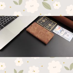 For Apple IPhone 14 Case Flip Style IPhone 13 Pro Max Protection Leather Case 14 Plus Flip Cover 12 Mini Wallet Card Clip Anti Slip Buffering Silicone Feel Magnetic Black Blue