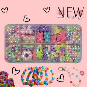 manik 1 set kotak/manik serok 1 kotak/DIY manik 1 set aesthetic/ bahan gelang