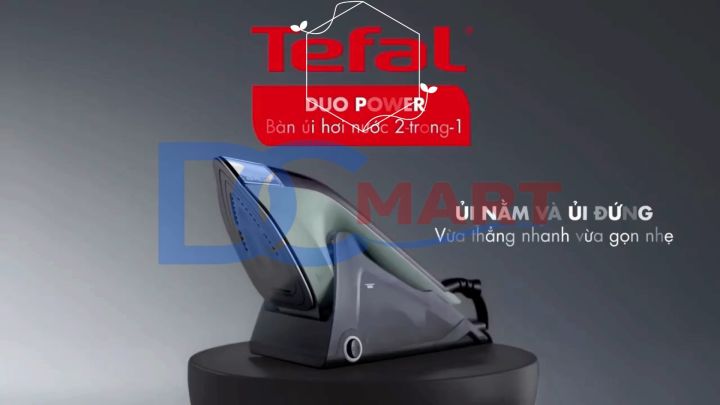 TEFAL - Bàn ủi hơi nước cầm tay Tefal Duo Power JF4032E0 - Hàng chính hãng, bảo hành 24 tháng