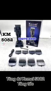 Tông đơ cắt tóc cao cấp Kemei 5082 - tăng tốc
