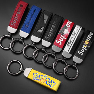 Móc Khóa Xe Hơi Bằng Da Lông Thú Dễ Thương Cá Tính Hoạt Hình Khóa Xe Máy Dây Treo Thời Trang BOSIVPWSSY Phụ Kiện Nội Thất Xe