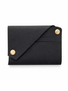 100% Genuine Leather Vintage Crazy Horse Leather ID Card Holder Retro Business Card