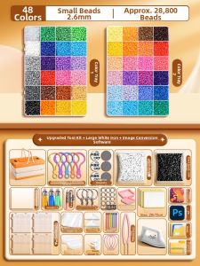 MINGZHUO | DIY Compatible Beads Kit with Tools