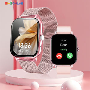 สมาร์ทวอทช์ New Square Sport รุ่นปี 2025 สำหรับ Android/IOS พร้อมฟังก์ชันวัดอัตราการเต้นของหัวใจ/การนอนหลับ ติดตามการออกกำลังกาย รองรับการโทรผ่านบลูทูธ เหมาะสำหรับผู้ชายและผู้หญิง เป็นของขวัญ