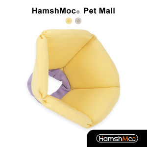 HamshMoc Adjustable Cat Elizabethan Collar Lightweight Pet Recovery Collar Anti Bite Lick Wound Practical Pet Circle Of Shame