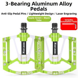West Biking | 3P Liner Aluminum Bicycle Pedals