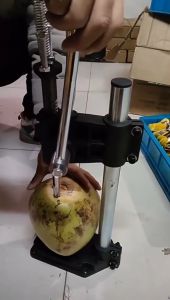 【COD】Portable Coconut Hole Opener Opening Machine Commercial Manual Open Green Coconut Cutting Fruit Shop