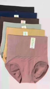 Esuna กางเกงในเก็บพุงผู้หญิง เอวสูง ใส่กระชับไม่อึดอัด ผ้านุ่ม ยกก้น ป้องกันแบคทีเรีย