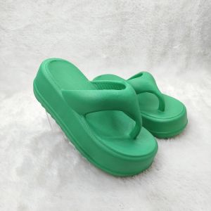 Sandal Jepit Wanita High Wedges Jelly Empuk Size 36-41 Hema 9333W