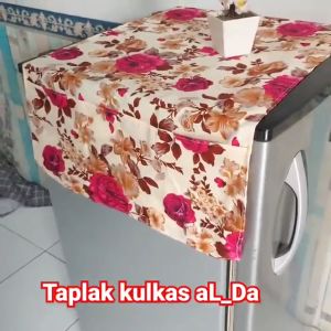 Sarung / taplak kulkas shaby kombinasi